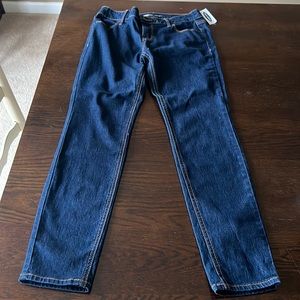 Old Navy Dark Wash Super Skinny midrise jeans